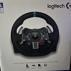 Logitech G29 Driving Force Racing Wheel and Pedals for PlayStation 4/5/PC
