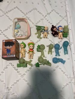 Sonny Angel Smiski and Detective Conan blind box lot