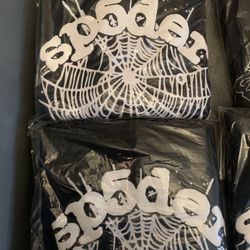 Black Sp5der Hoodie 