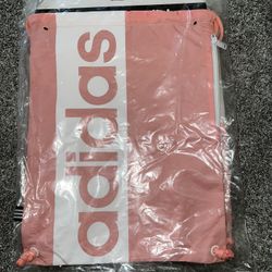 Brand new Adidas pull string bag backpack $10 Color pink 