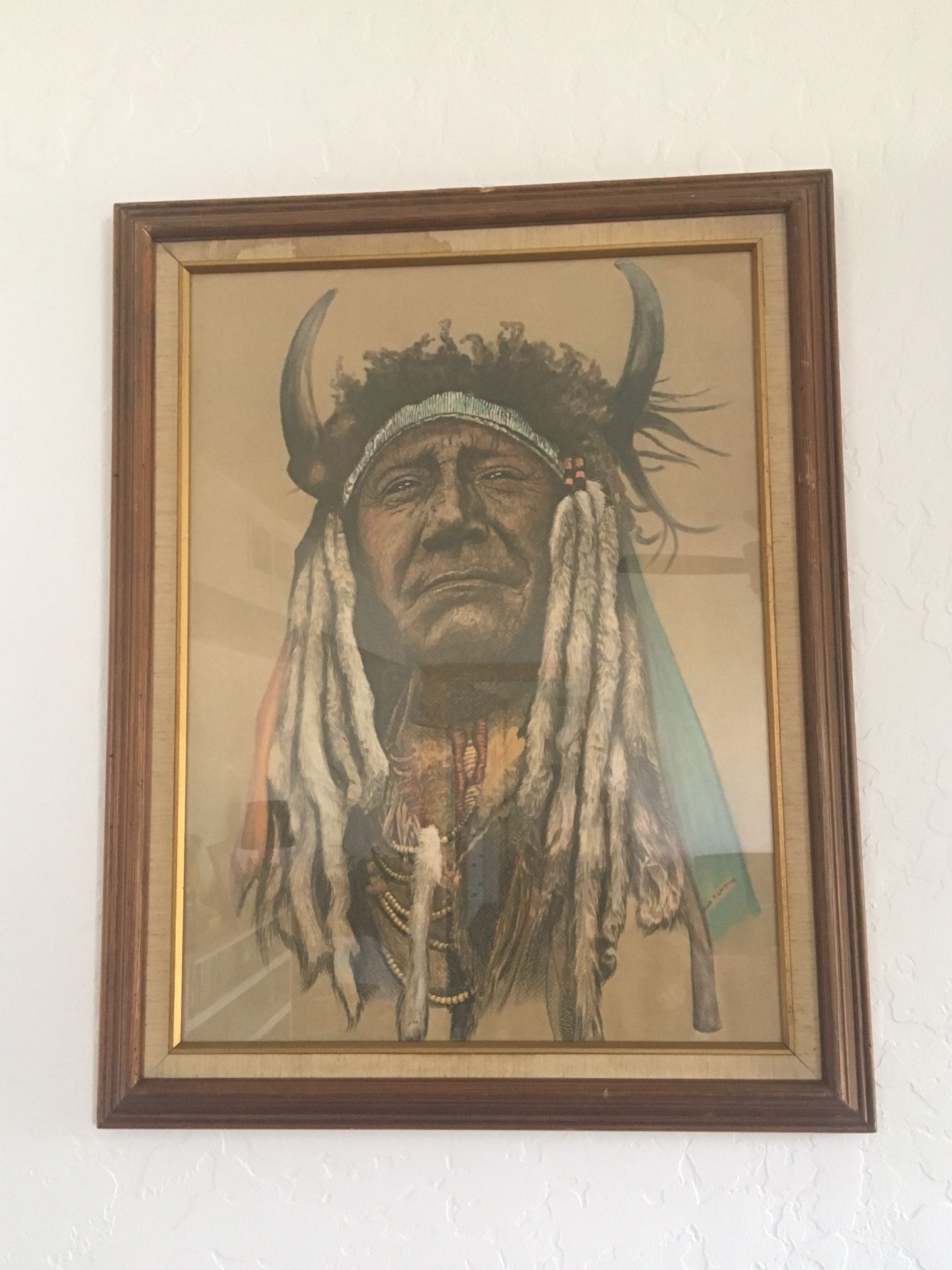 Hans P. Luetcke Set of 3 framed art works :1976-1980s