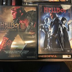 Hellboy 1 & 2: Complete Ron Perlman Live Action Movie Series DVD Collection