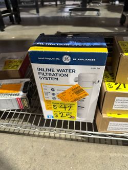 SaleSumo Inline Water Filtration System by GE Appliances GXRLQK