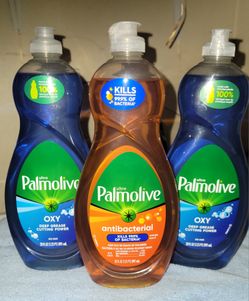 BUNDLE Of 3 PALMOLIVE ULTRA  DISH SOAPS (20 oz BOTTLES) For $9/$9 Por Los 3