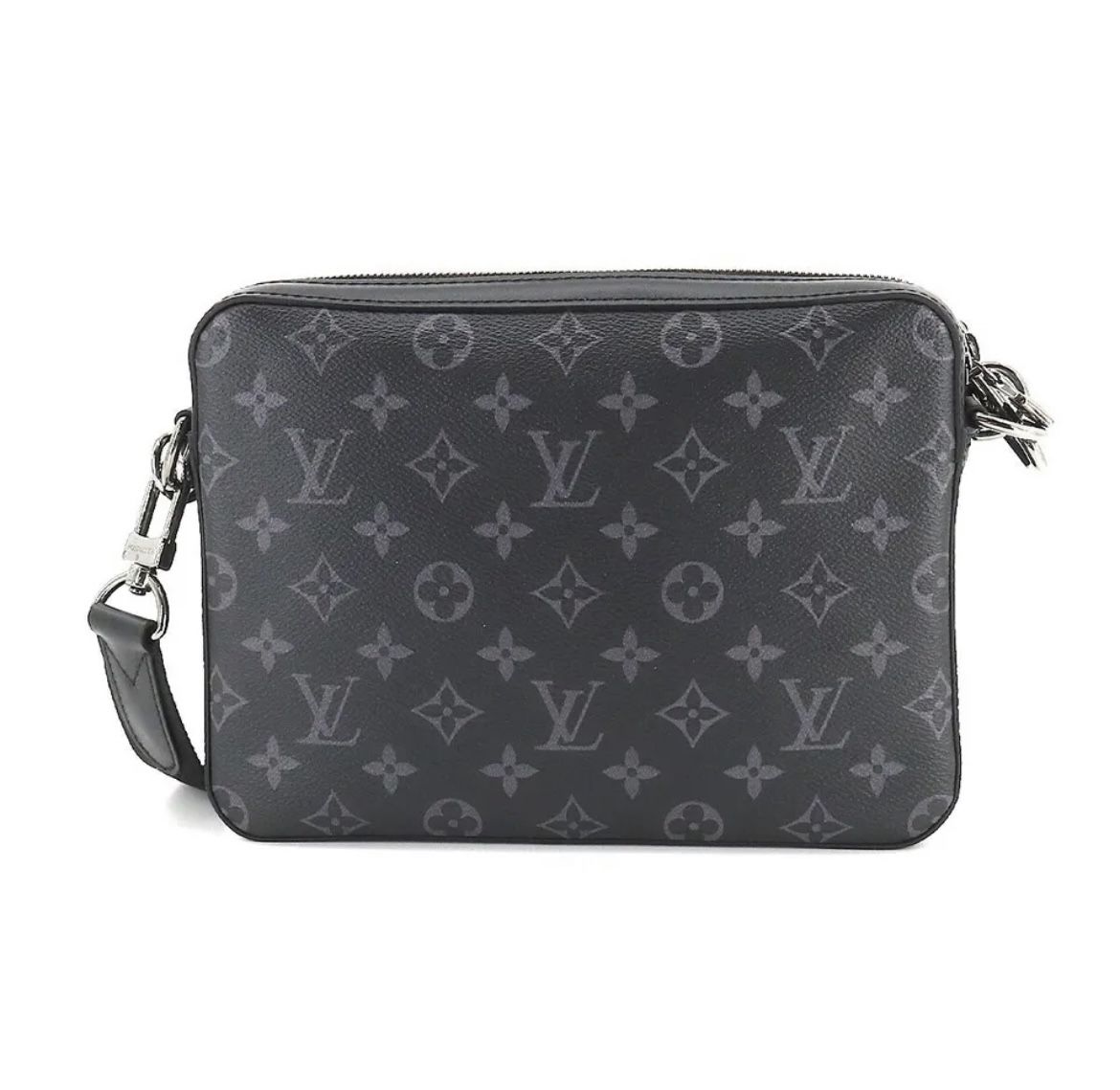 Louis Vuitton Trio Messenger Reverse Eclipse LV Monogram Shoulder Crossbody