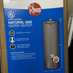 Rheem Water Heater 50 Gallons 