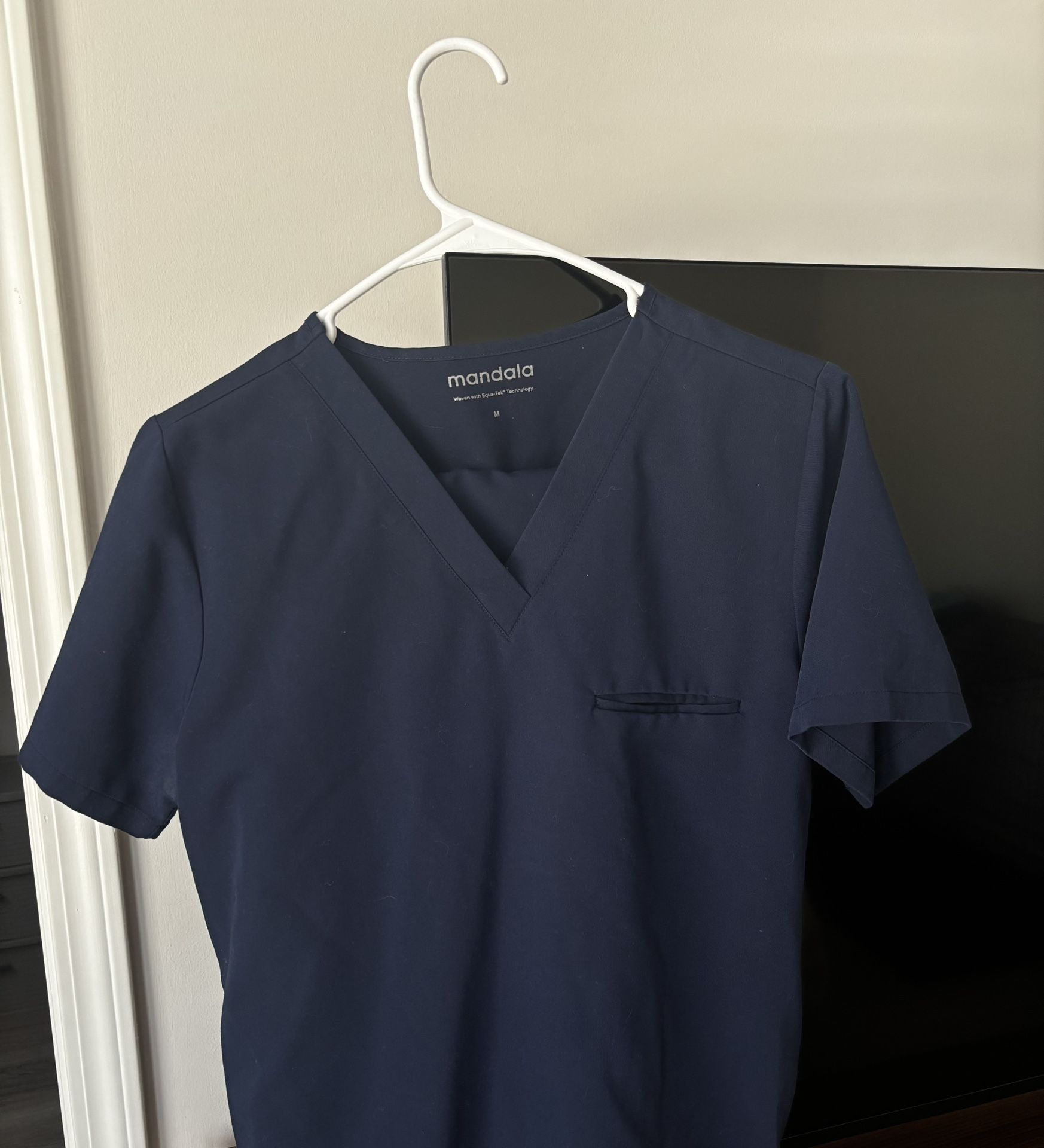 Scrubs navy blue pair