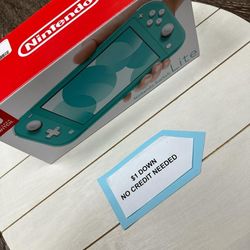 Nintendo Switch Lite New Game Console - Pay $1 today and pay the rest later -