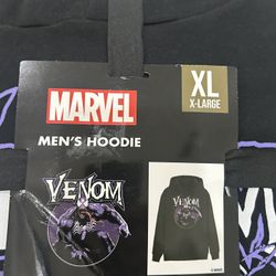 Marvel Men’s Sweater With Hoodie 