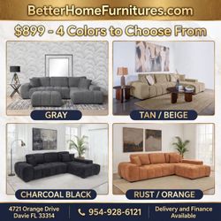 Sectional Sofa with Chaise Lounge