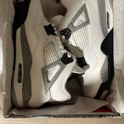 AIR JORDAN 4 RETRO - CEMENT (2025)