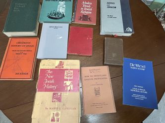 Vintage Jewish Book Collection 
