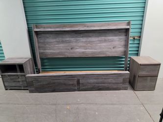 FREE Grey 6 piece king bedroom se