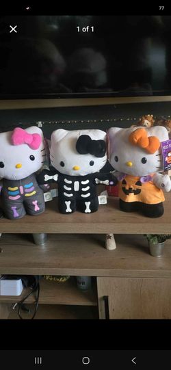 Hello Kitty Halloween Plush Set of 3