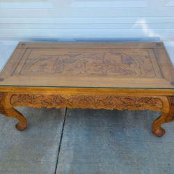 Vintage Carved Table