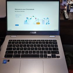 ASUS CHROMEBOOK C423NA 14IN DISPLAY, WITH CHARGER. EXCELLENT CONDITION 