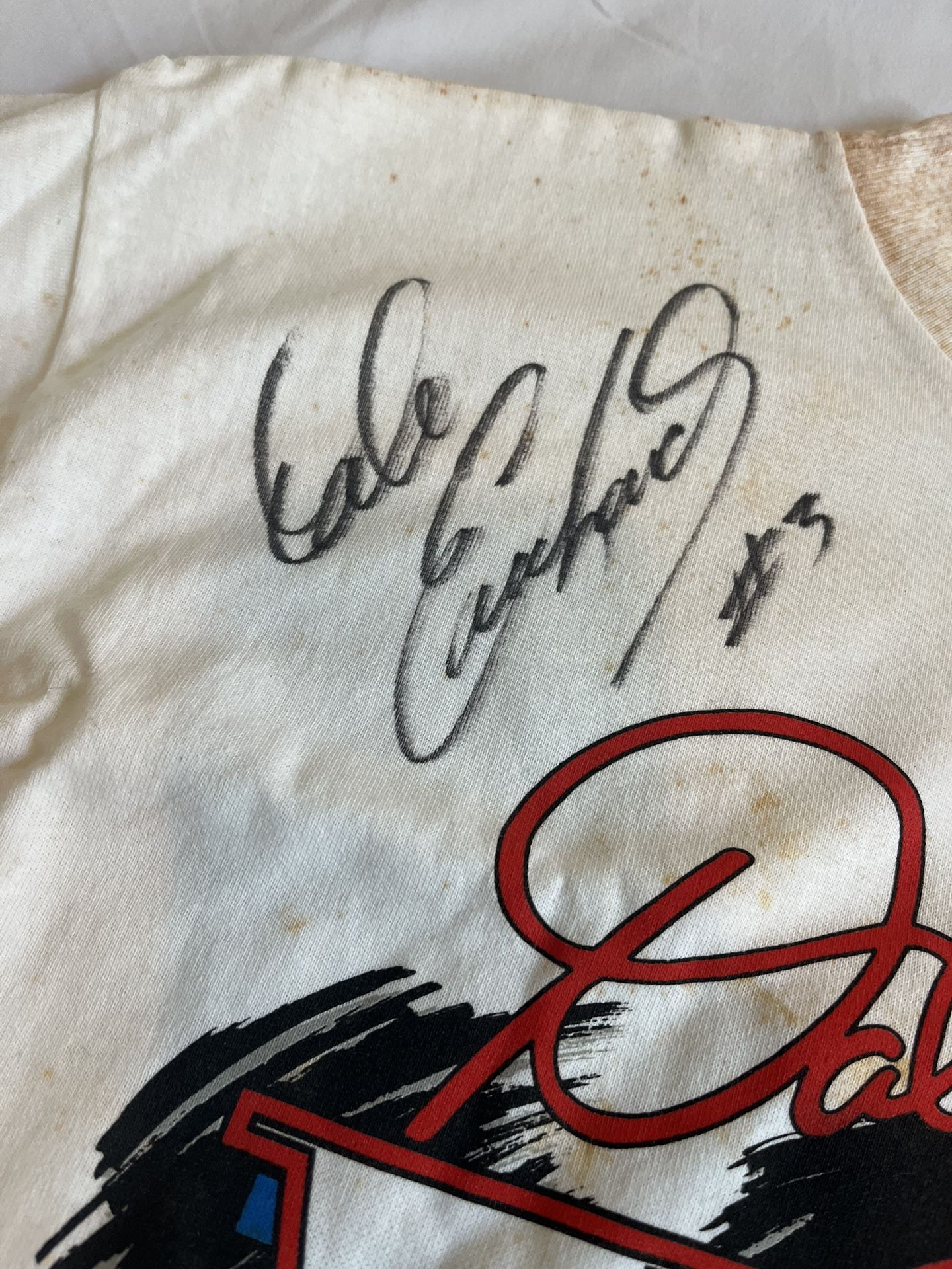 Dale Earnhardt Autographed T-Shirt (2 of 2)