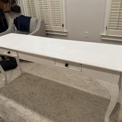 Farm Style Console Table