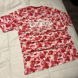 Bape X Sesame Street Shirt
