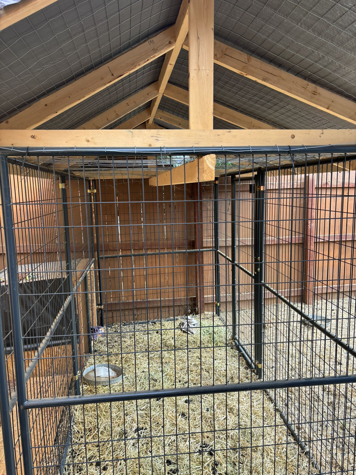 LiveStock / Chicken / Goat / Dog Run / Cage penn ROOF INCLUDED