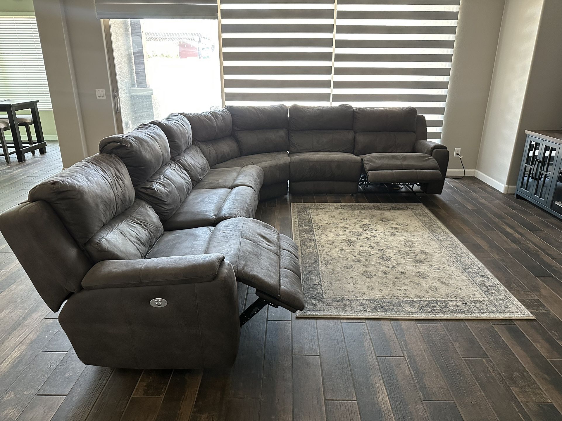 Norwood Dark Grey Couch
