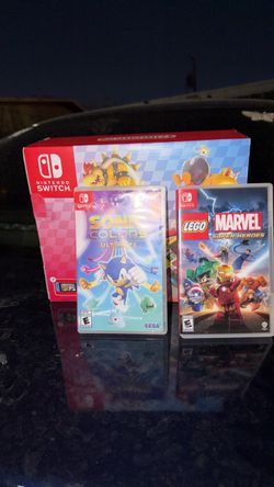 Nintendo Switch Bundle with 2 Games