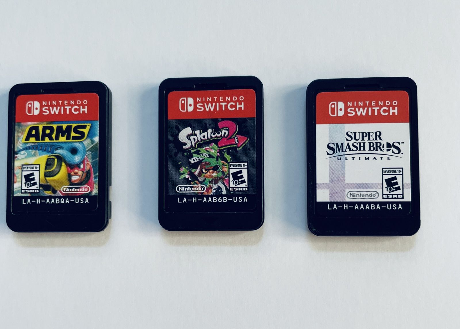 Nintendo Switch 3 Game Bundle