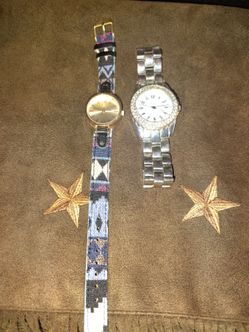 2-Used Fashionable Women's  Watches.