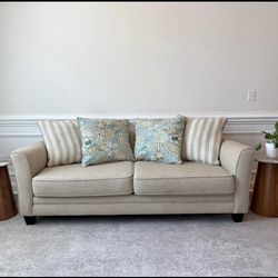 Pristine 84” Sofa with Performance Fabric