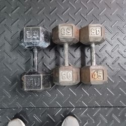 Single Dumbbells For Sale 1 Dollar A Pound.