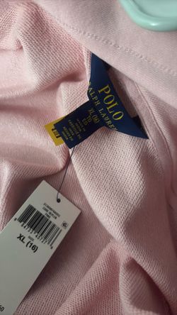 Pink polo sweater!