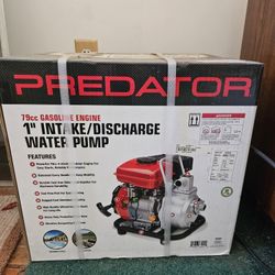 Predator 1" Intake/Discharge Waterpump Gas Powered