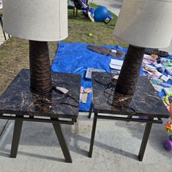 Side Tables and Lamps
