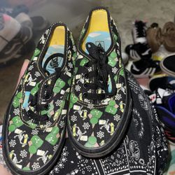 The Simpsons Glow In The Dark Vans