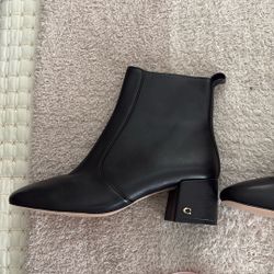 Brand New Leather Coach Women Boots Size 8