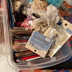 Sewing Tub Misc Items