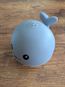 Gigilli Rechargeable Whale Bath Toy – New Open Box – Gray Light Up Sprayer