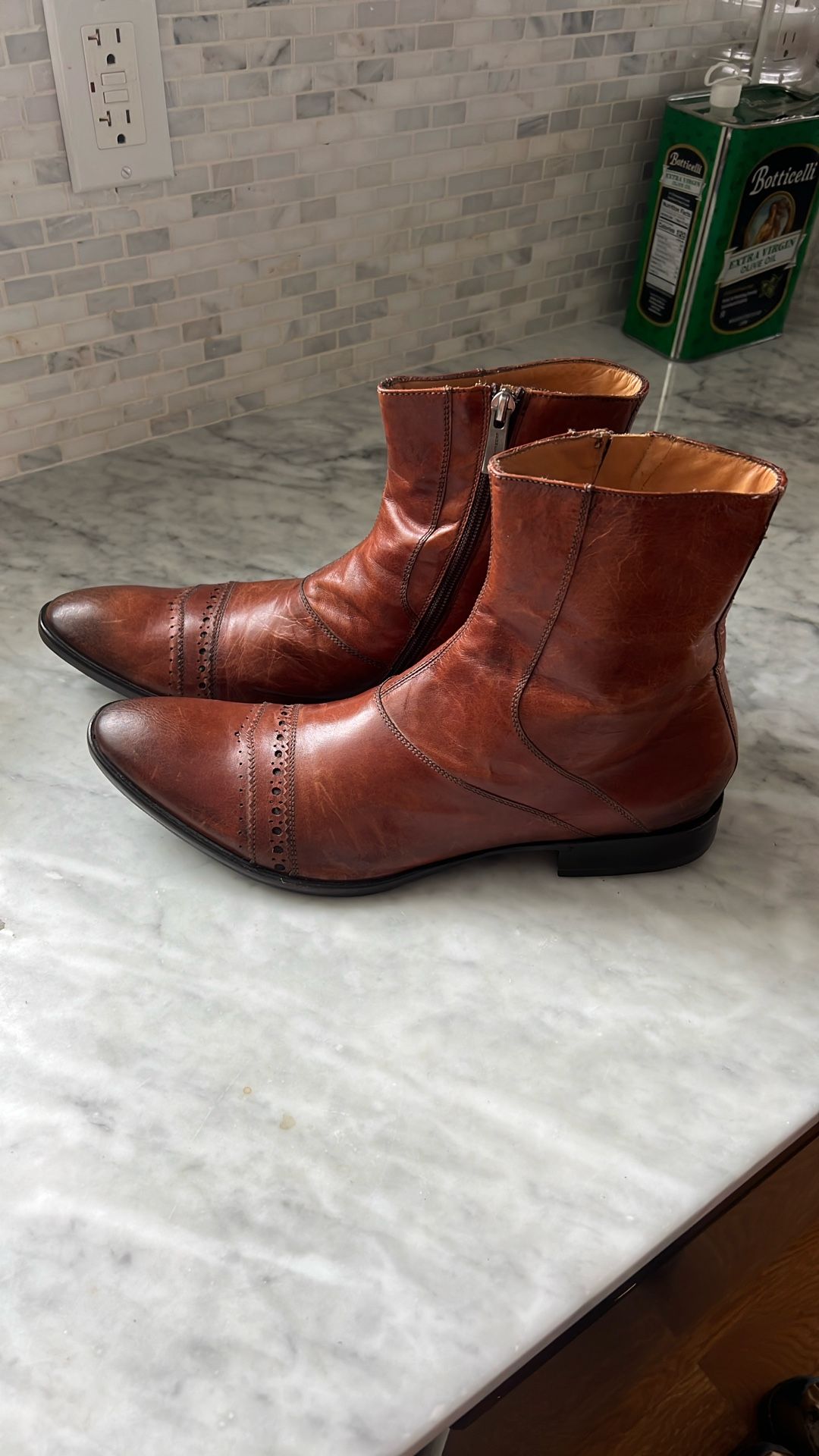 Men’s Fitted Dress Mini Boot (Kenneth Cole)