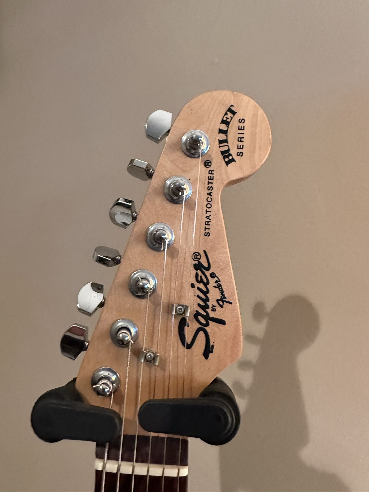 1994 NC Squier STRATOCASTER by Fender Bullet series - Arched Bullet logo