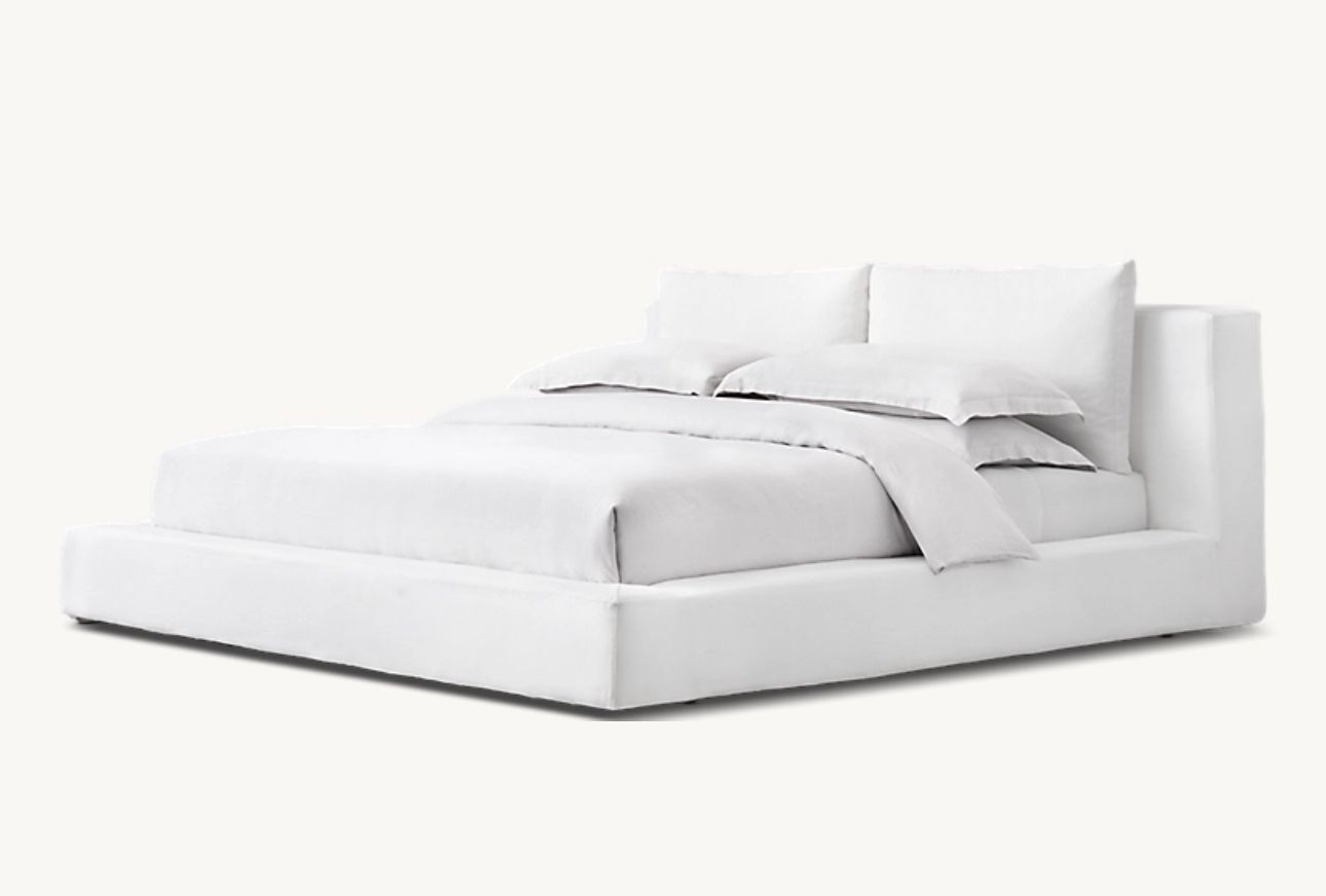 RH Brand CLOUD SLIPCOVERED PLATFORM BED
