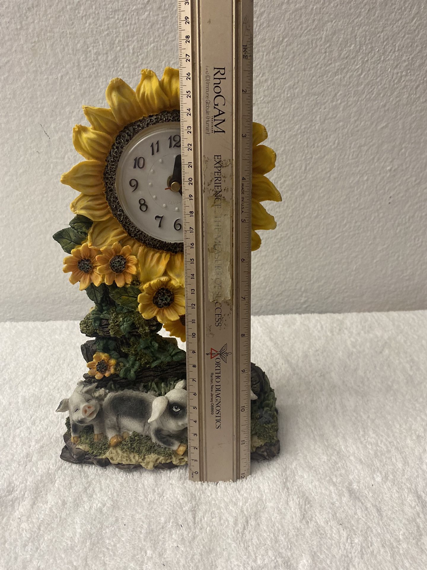 Beautiful Sunflower Clock