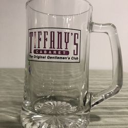 Tiffany's Cabaret 6.75 Inch Glass Beer Mug (Cleveland)
