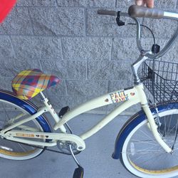 Vintage Paul Frank Women's Cruiser Art Department Bike For Artist