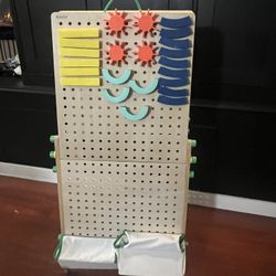 KiwiCo Art Easel & marble run