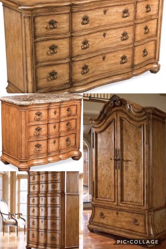Thomasville Hills of Tuscany 5pc Bedroom Set $14,000 orig