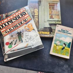 Classic Doonesbury Books Circa 1970s