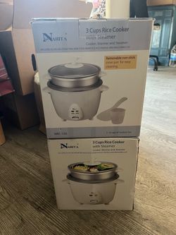 3 cups rice steamer