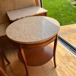 1960s Era Marble Tables  BEST OFFER