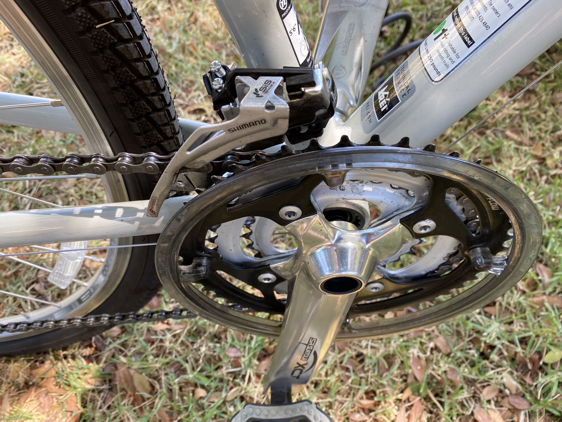 REI Women’s Novara Mia Bicycle, Plus Panniers, Rack, And Lock for Sale