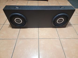 Pioneer 10" Sealed Underseat Upfiring MDF Subwoofer Enclosure for 2022-25 toyota crew max trucks